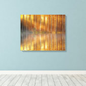 Misty Forest Scene Leinwanddruck (Insitu (Holzboden))