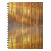 Misty Forest Scene Notizblock (Vorderseite)