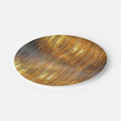 Misty Forest Scene Pappteller (Schrägansicht)