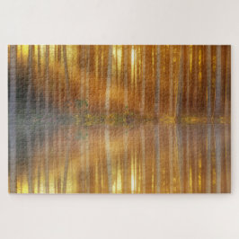 Misty Forest Scene Puzzle