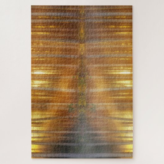 Misty Forest Scene Puzzle (Vertikal)