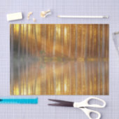 Misty Forest Scene Seidenpapier (Handwerk)