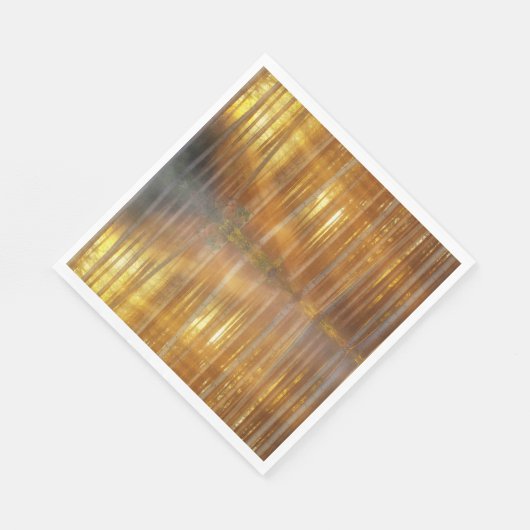 Misty Forest Scene Serviette (Ecke)