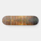 Misty Forest Scene Skateboard (Horizontal)