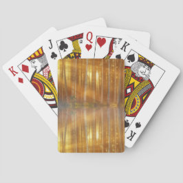 Misty Forest Scene Spielkarten