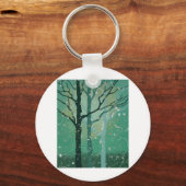 Misty Forest Schlüsselanhänger (Vorderseite)