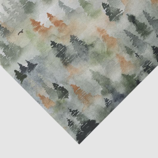 Misty Forest Seidenpapier (Ausschnitt)