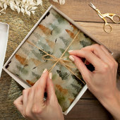 Misty Forest Seidenpapier