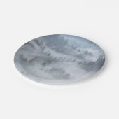 Misty Forest Valley Pappteller (Schrägansicht)