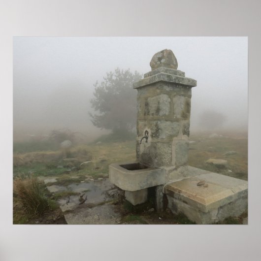 Misty Fountain Poster (Vorne)