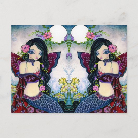 Misty Garden - Postkarte (Vorderseite)