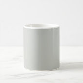 Misty Gray Green Solid Color Kaffeetasse (Mittel)