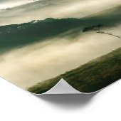 Misty Highlands Wind Farm Sri Lanka Poster (Ecke)