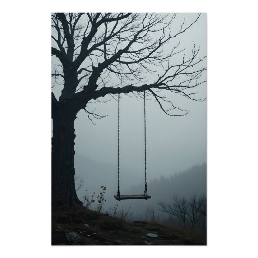 Misty Hill Swing Poster (Vorderseite)