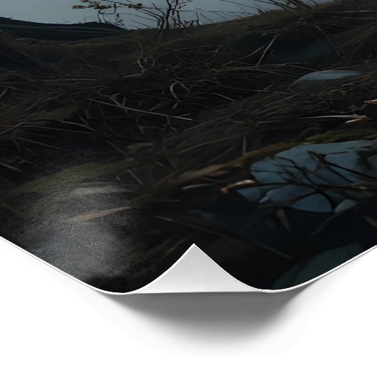 Misty Hill Swing Poster (Ecke)