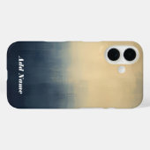 Misty Horizon - Abstraktes Stadtbild Case-Mate iPhone Hülle (Rückseite (Horizontal))