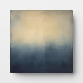 Misty Horizon - Abstraktes Stadtbild Fotoplatte (Vorderseite)