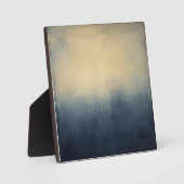 Misty Horizon - Abstraktes Stadtbild Fotoplatte (Vorderseite)