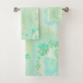 Misty Kleeblatts Badhandtuch Set (Insitu)