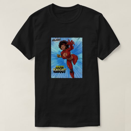 Misty Knight T - Shirt Copy (Design vorne)