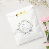 Misty Lake | Dusty Floral Always Forever Monogram Geschenktütchen (Versiegelt)