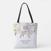Misty Lake | Lieblich Soft Dusty Bridesmaid Keepak Tasche (Rückseite)