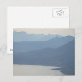 Misty Lake Postkarte (Vorne/Hinten)