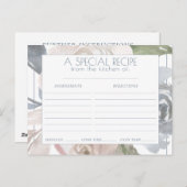 Misty Lake | Schöne weiche, duftende Blumenzitze Postkarte (Vorne/Hinten)