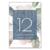 Misty Lake | Schöne weiche, trockene Tonschiefer Tischnummer (Vorderseite)