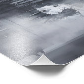 Misty Landscape Ink Painting Fotodruck (Ecke)