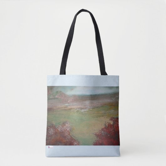 Misty Landscape Tasche (Vorderseite)