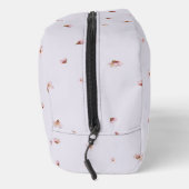 Misty Lavender Cherry Blossom Floral Pattern Waschbeutel (Rechts)