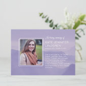 Misty Lavender Mountains - Foto - Lounge Ankündigung (Stehend Vorderseite)