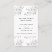 Misty Light | Visitenkarte für Fotografen (Rückseite)