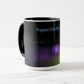 Misty Lights Niagara Falls Tasse (Vorderseite Links)