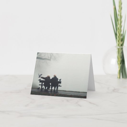 Misty Moments Feiertagskarte (Vorderseite)