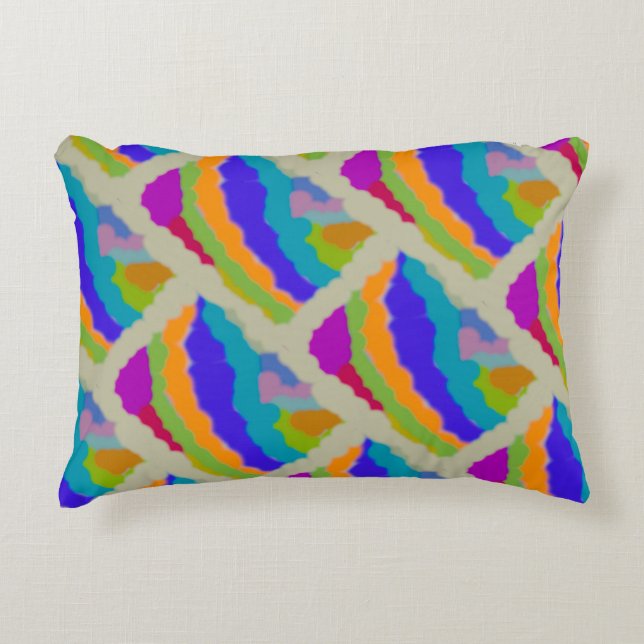 MISTY MOON DREAM CLOUUUD ABSTRAKTE KUNST LIEBE DEKOKISSEN (Vorderseite)