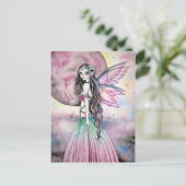 Misty Moon - Postkarte (Stehend Vorderseite)