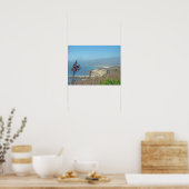 Misty Morning an Nobska Point - Cape Cod MA Poster (Küche)