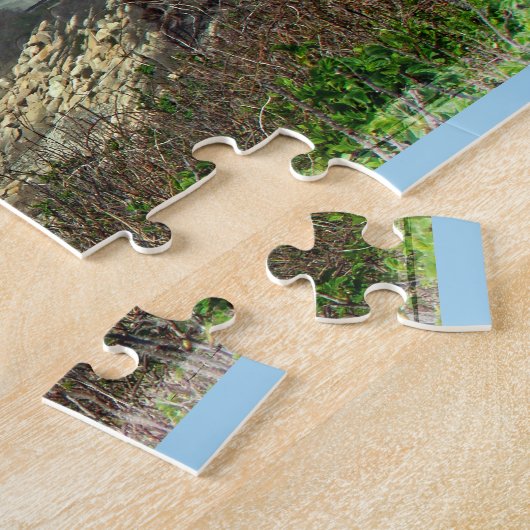 Misty Morning an Nobska Point - Cape Cod MA Puzzle (Seite)