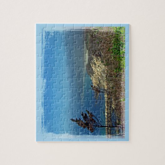 Misty Morning an Nobska Point - Cape Cod MA Puzzle (Vertikal)