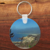 Misty Morning an Nobska Point - Cape Cod MA Schlüsselanhänger (Vorderseite)