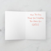 Misty Morning Birthday Card Karte (Innenseite)