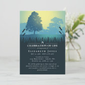 Misty Morning Celebration of Life Funeral (Stehend Vorderseite)