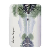 Misty Morning Hangzhou West Lake Hangzhou Magnet (Vertikal)