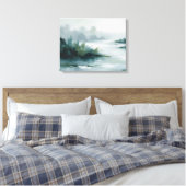 Misty Morning Leinwanddruck (Insitu (Schlafzimmer))