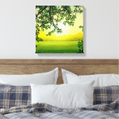 Misty Morning Leinwanddruck (Insitu (Schlafzimmer))