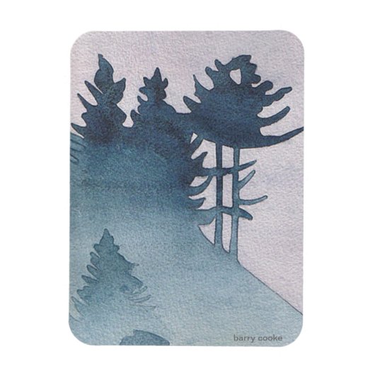 Misty Morning Magnet (Vertikal)