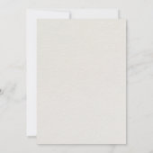 Misty Morning Meadow Wedding Einladung (Rückseite)