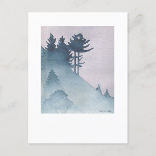 Misty Morning Postcard Postkarte